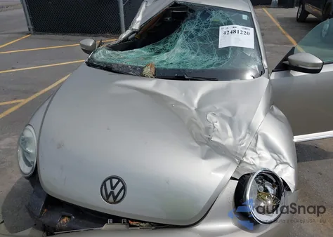 2012 Volkswagen Beetle 2.5L из США, поврежденный, VIN 3VWJP7AT1CM646972